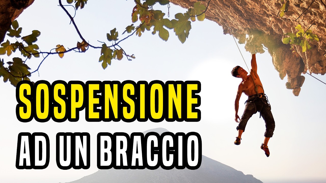 Sospensione alla sbarra ad un braccio - TUTORIAL (one arm hang)