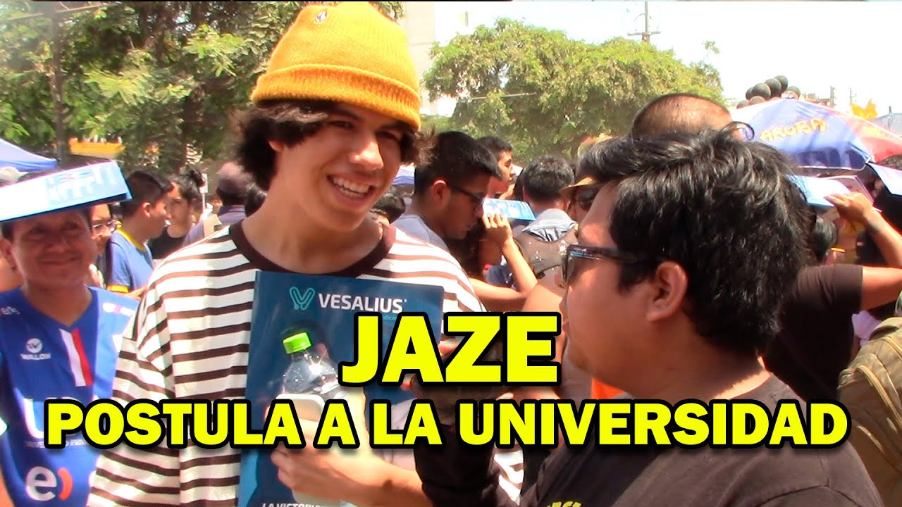 JAZE POSTULANTE - EXPONIENDO CICLEROS (EXAMEN DE ADMISIÓN UNIVERSIDAD)