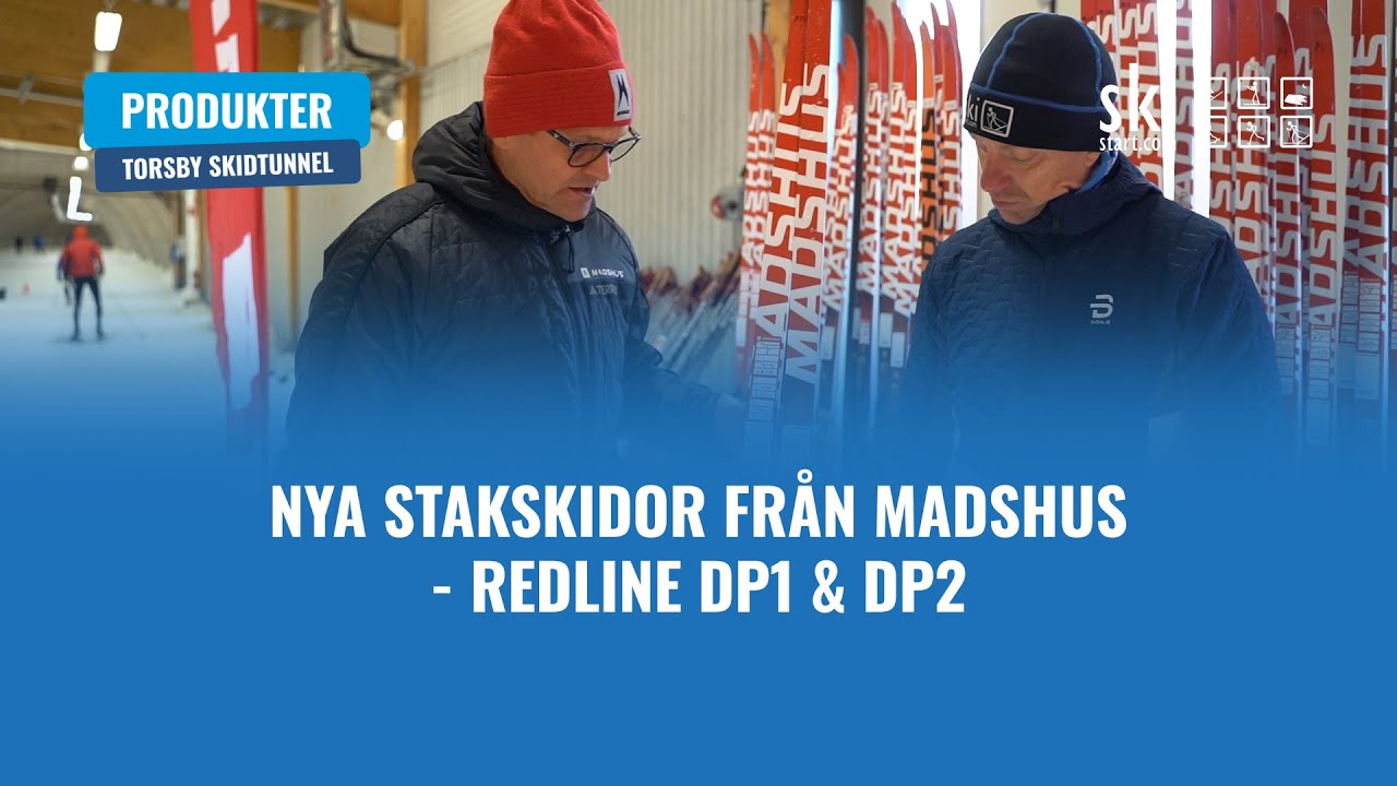 Madshus visar upp deras två nya stakskidor - Redline DP1 & DP2