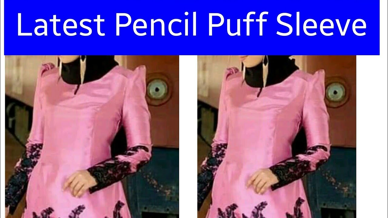 How to cut a Pencil Puff Sleeve (Tutorial)