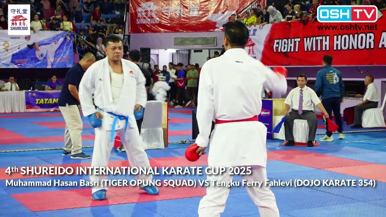 Muhammad Hasan Basri VS Tengku Ferry Fahlevi 4th Shureido International Open Karate Cup 2025