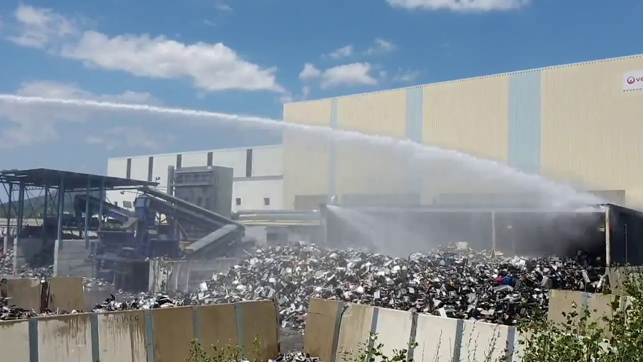 scénario automatique à balayage intelligent canon à eau FireDos