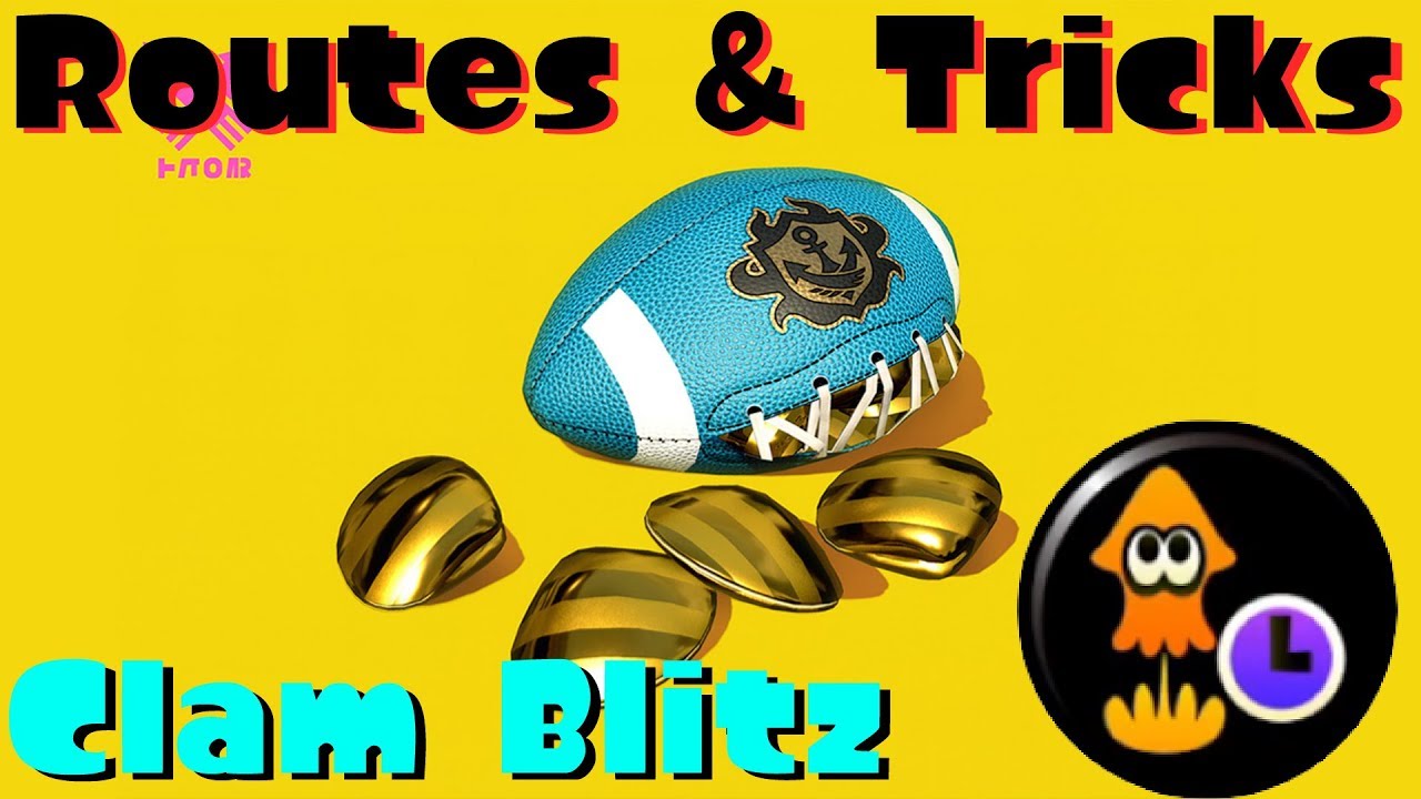 [Splatoon 2] Clam Blitz Routes & Tips!