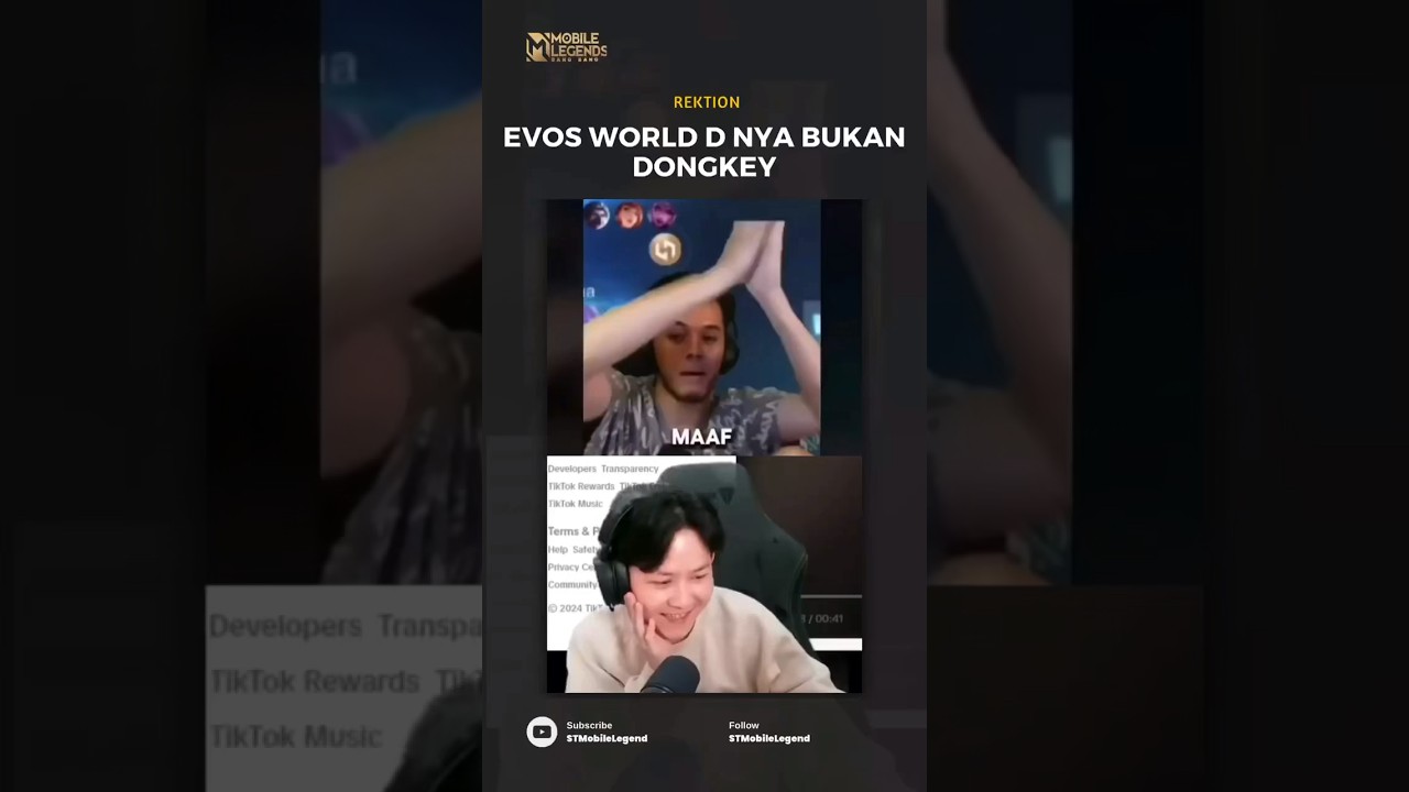 Reaksi Rekt Oura Kecoplosan, Evos WORLD D nya Bukan Dongkey 😅 