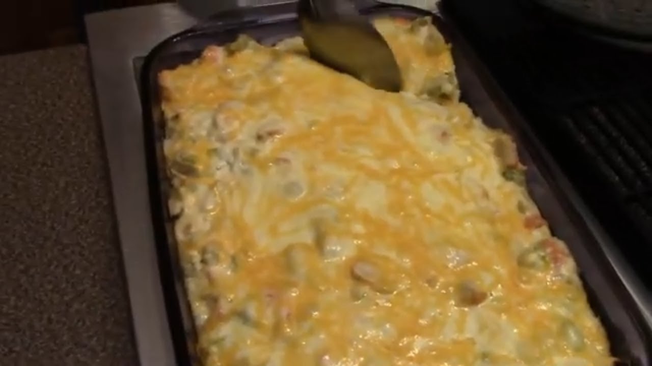 Chinese Buffet Cheesy Crab Casserole  #casserolerecipe #casserole #chinesefood #lowcarb #keto