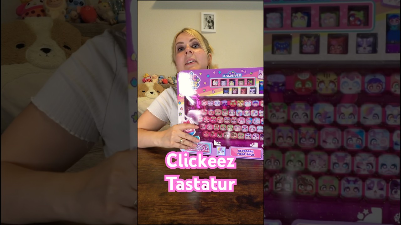 Clickeez &ndash; Tastatur-Tasten als Spielzeug? 😱 #toys #unboxing #spielzeug
