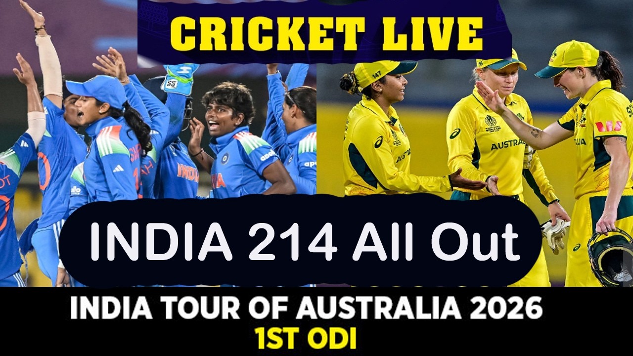 India Women Vs Australia Women LIve First ODI