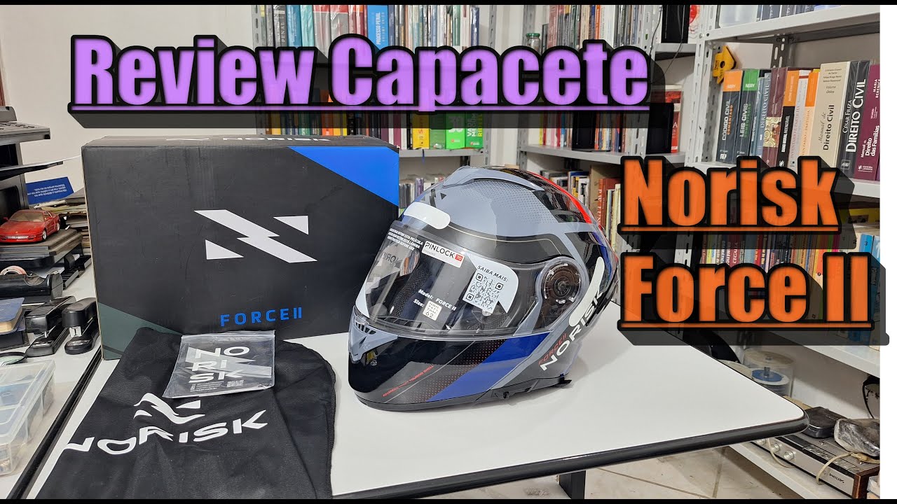 Review Capacete Norisk Force II Kore