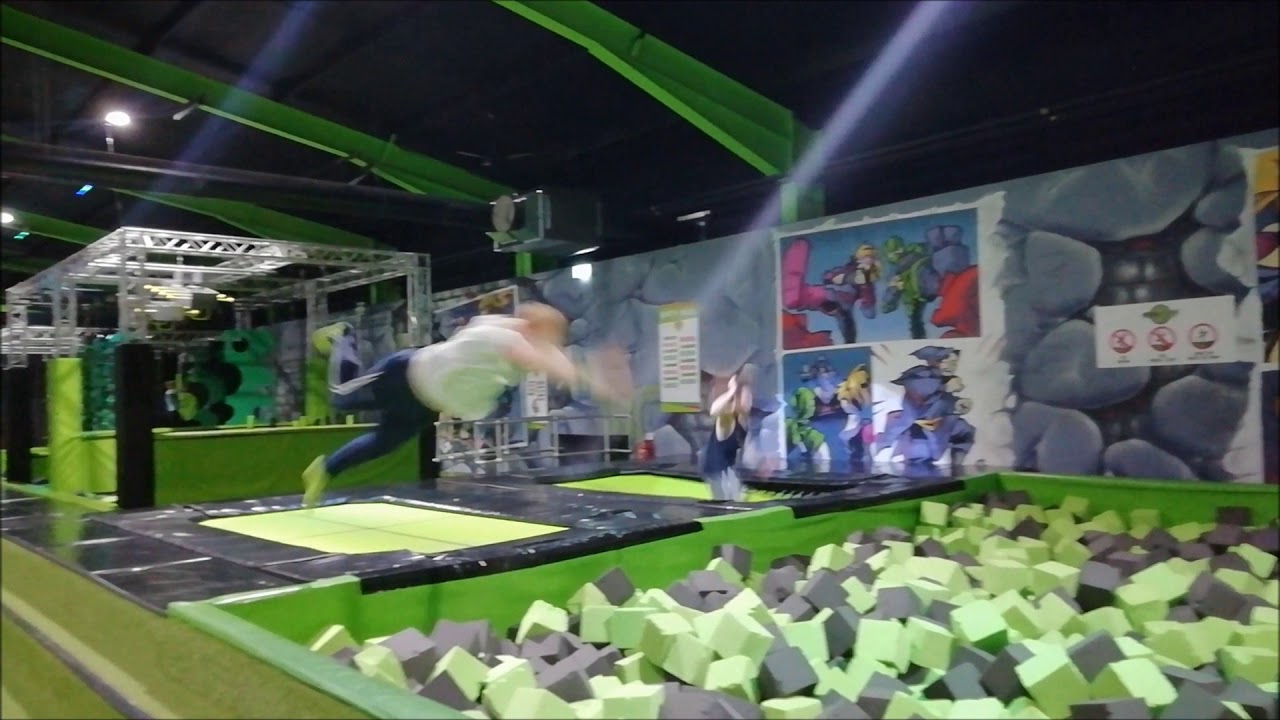 Team training, March 2019! FlipOut Somerset.