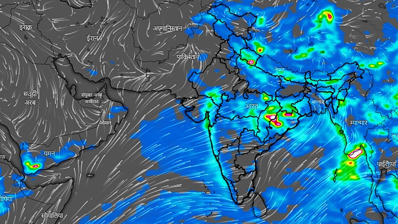 अगले 5 दिनों के लिए संपूर्ण भारत का मौसम पूर्वानुमान (27 July To 31 July)