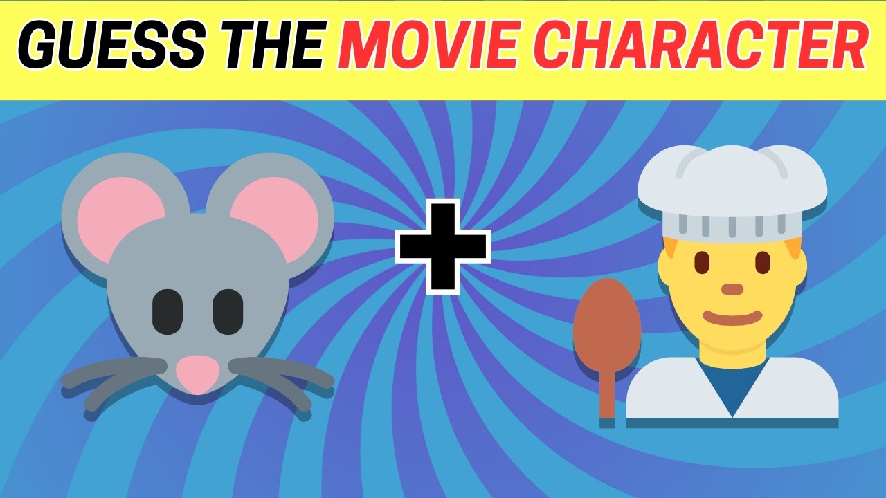 Guess the Animated Character by Emoji Quiz 🧚‍♂️