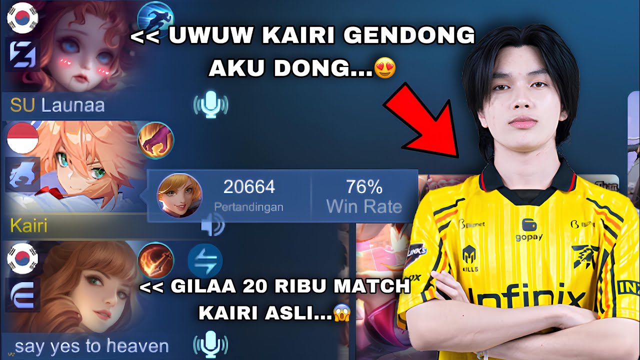 AKU PRANK GANTI NAMA JADI KAIRI DI RANDOM LOBY!! DAN INI YANG TERJADI…😂☠️