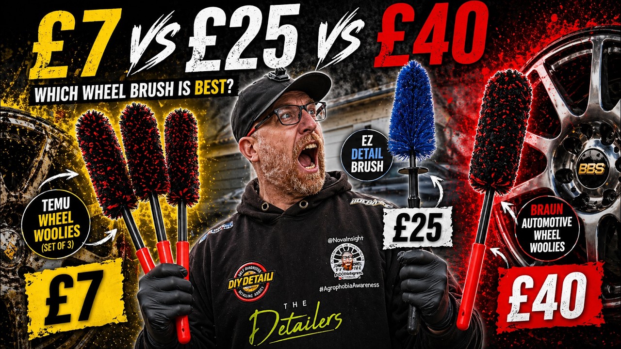 The Wheel Woolie Showdown | Best Wheel Brushes for Car Detailing