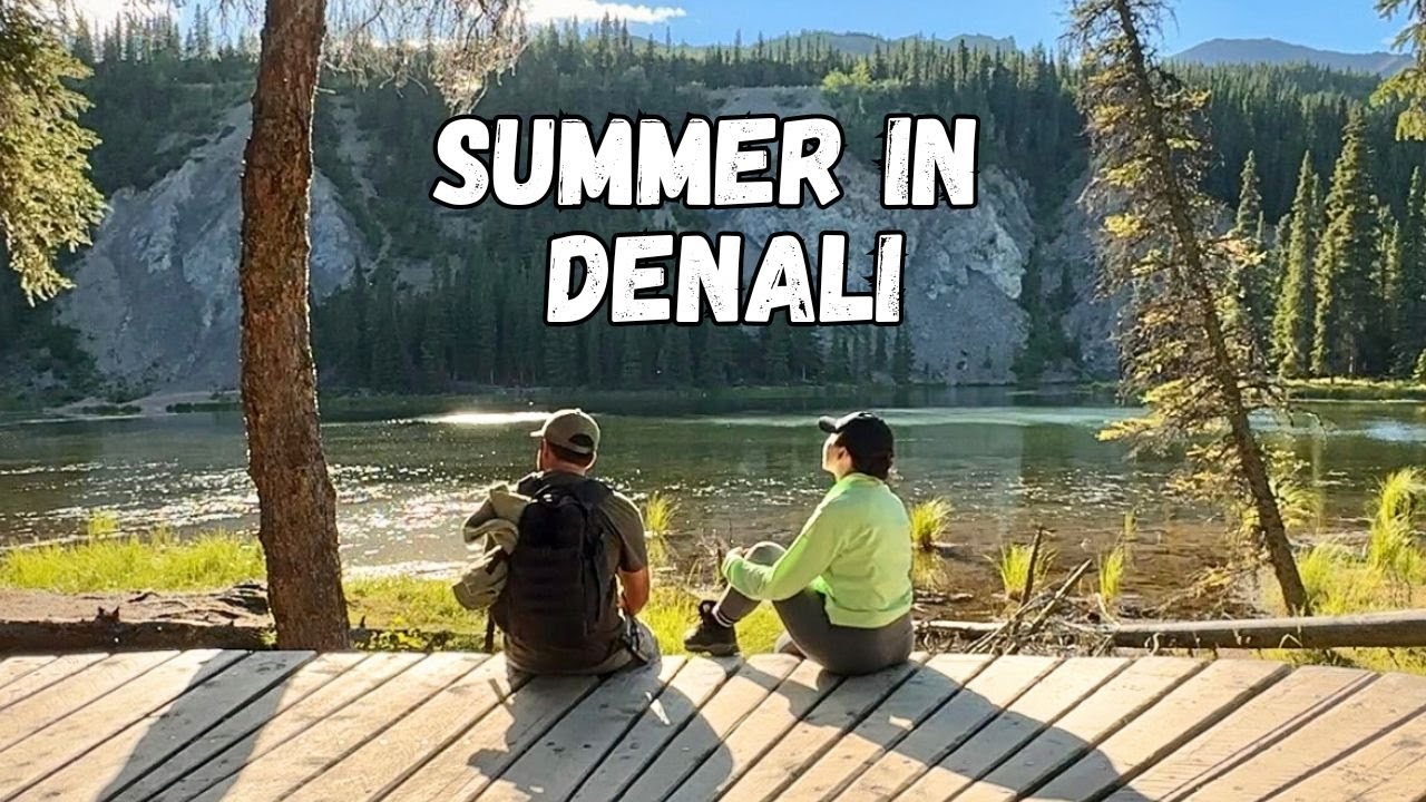 Relaxing Hike while Truck Camping Denali National Park - Horseshoe Lake Trail
