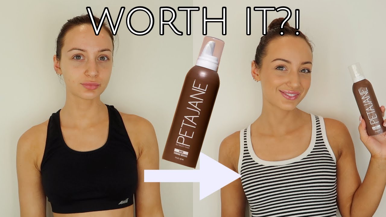 Peta Jane Dark Self Tanning Mousse Honest Review + Demo + First Impression | Self Tanner Review