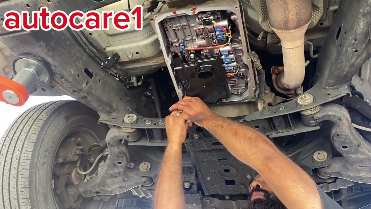 Toyota Hilux 2.7 /Toyota Revo/transmission oil change ￼