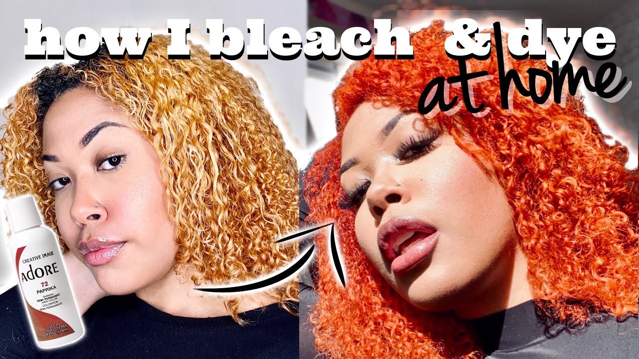 how to touch up your roots at home [ginger] curly hair edition *very in-depth