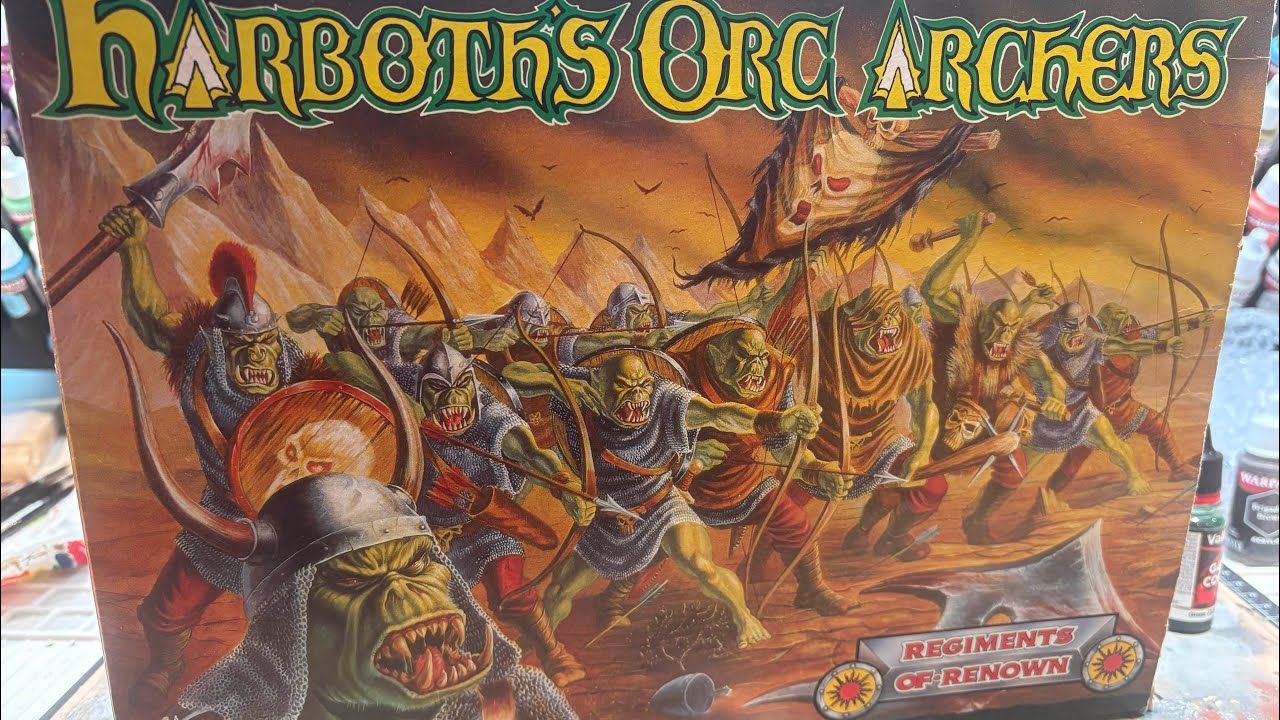 Harboth’s Orc Archers | A Classic Oldhammer Regiment of Renown (1980s Citadel)