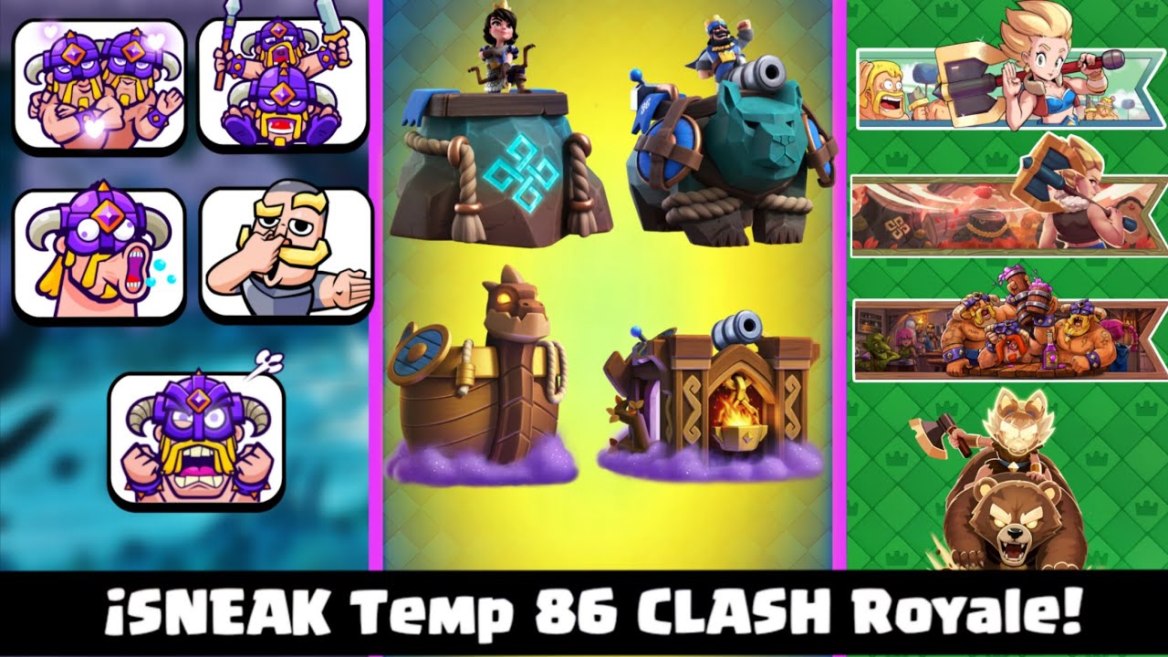 🚨Temporada 86 En CLASH Royale 😱! 