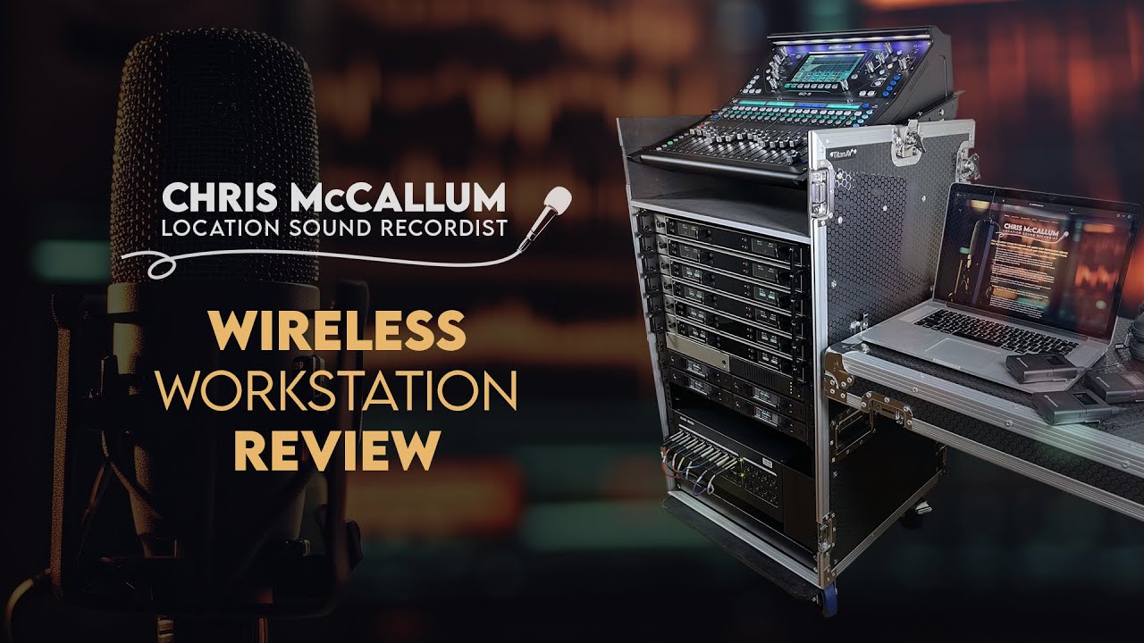 Sennheiser EW-DX wireless mobile recording workstation