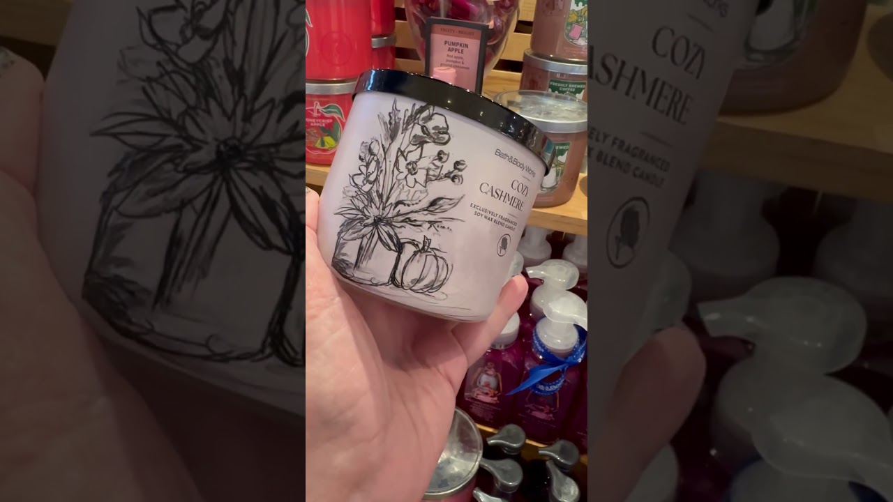 Bath & Body Works New Fall Candles #bathandbodyworks #candles #fall #pumpkin #apple