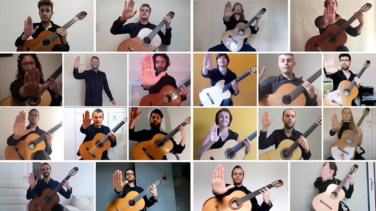 Tunis Tunisie - Roland Dyens - Ensemble de Guitares du Conservatoire Royal de Bruxelles - H. Navez