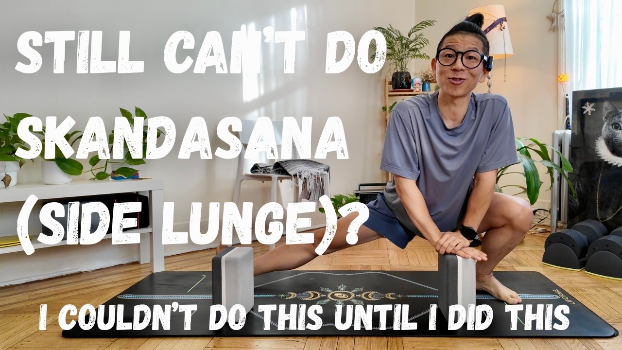 Skandasana Tutorial for Beginners | Improve Hip & Ankle Mobility (Side Lunge)