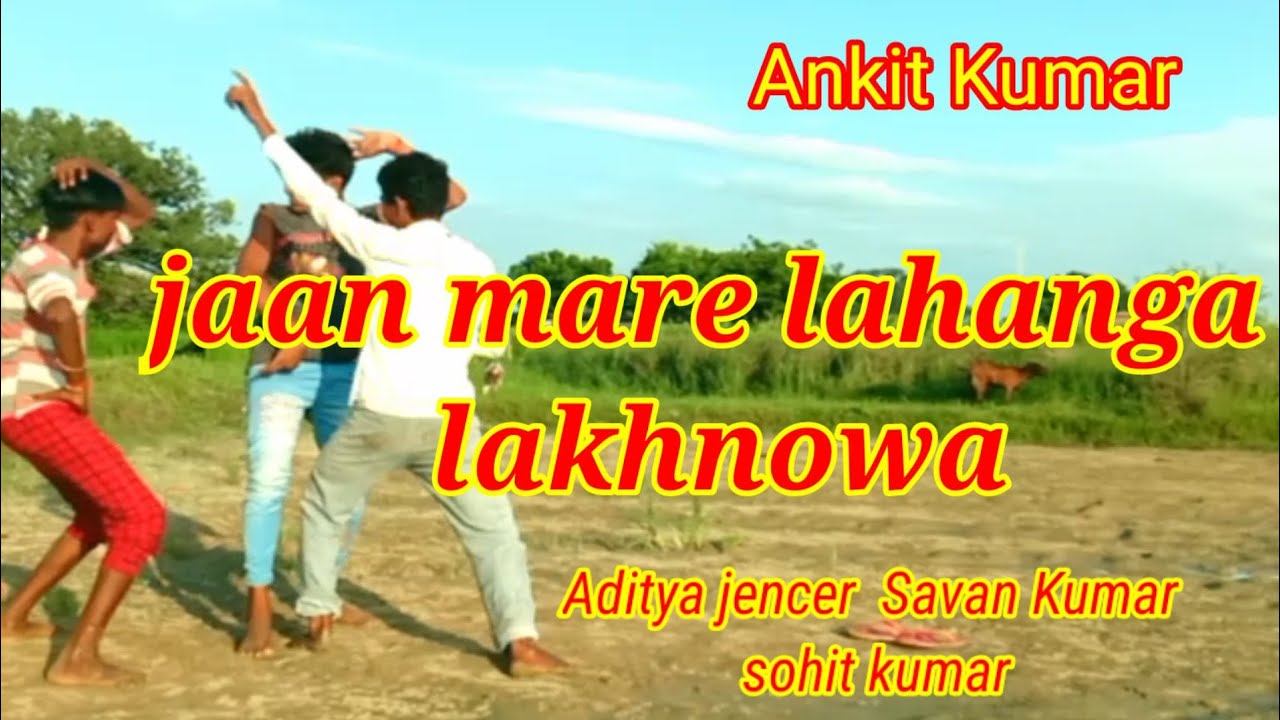 Lahanga lacnowwa dance with sawan bro sohit  Aditya jencer