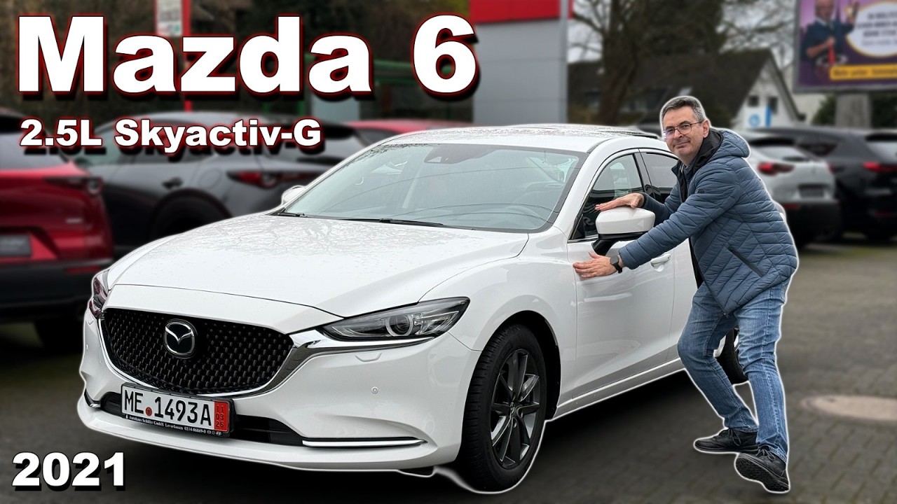 Mazda6 2,5 Skyactiv-G Sport Line automată 2021 - cu garanție și 40k de km