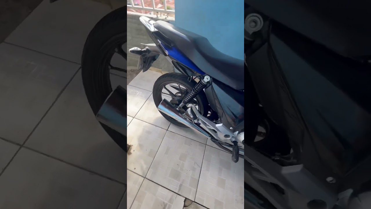 Novo escape pra titan 160 estralador 🚀🔥