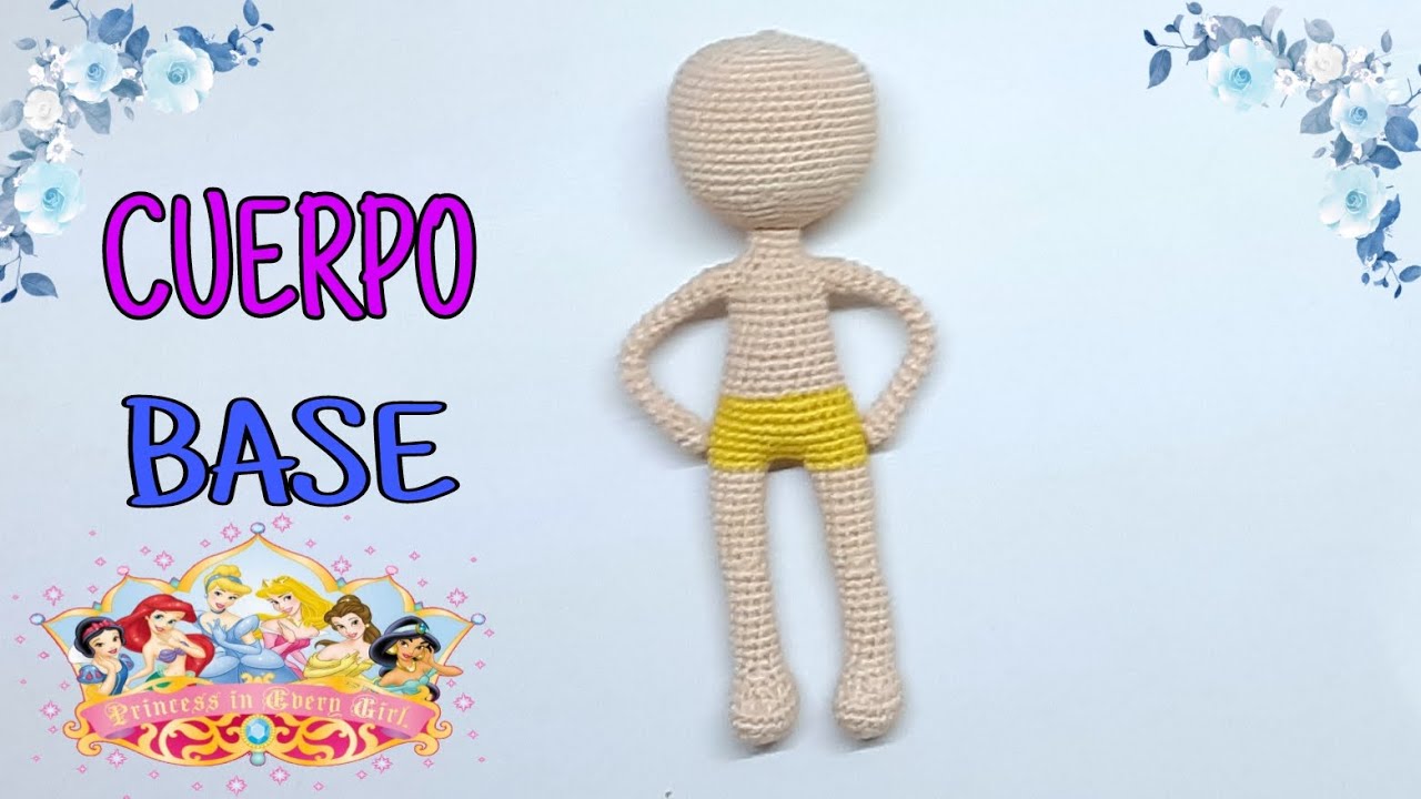 👸 CUERPO BASE - Amigurumis  / TUTORIAL paso a paso 👸