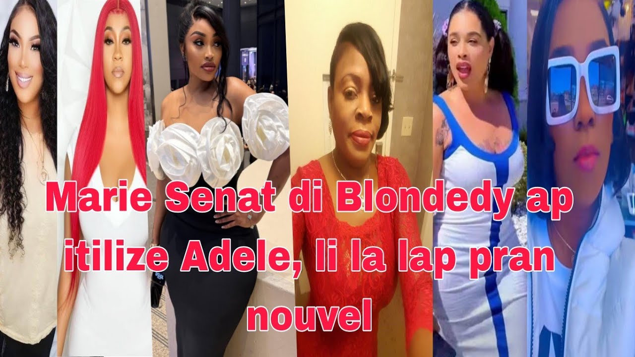 Marie Senat ap bay Blondedy bwa kalé pirèd/Limenm fè interview ak Ketia sou do Blondedy, yo avilil