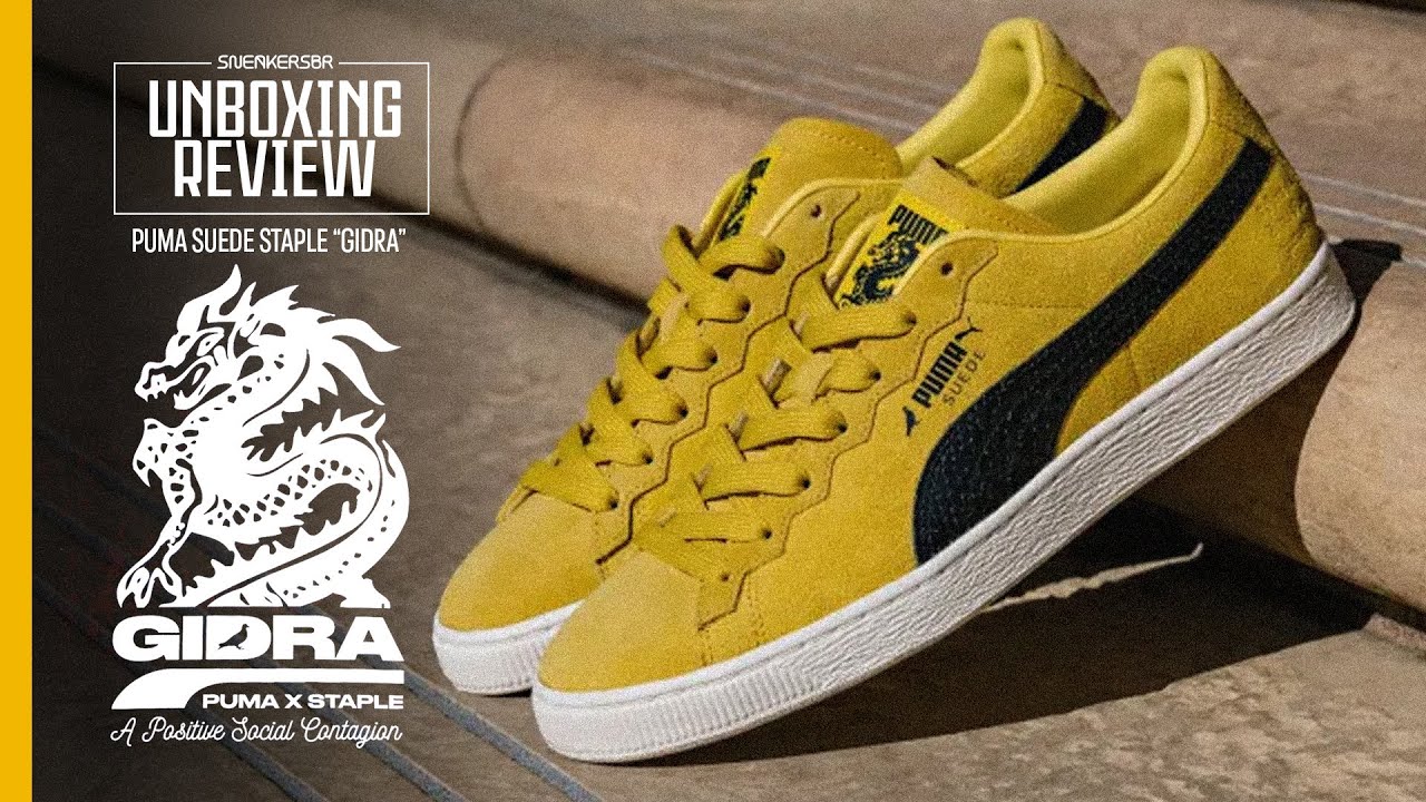 ORGULHO ASIÁTICO COM PUMA E STAPLE | UNBOXING+REVIEW PUMA SUEDE X STAPLE 