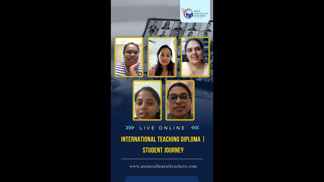 ITD Live Online - Students’ Learning Experience with ACT #studentreview