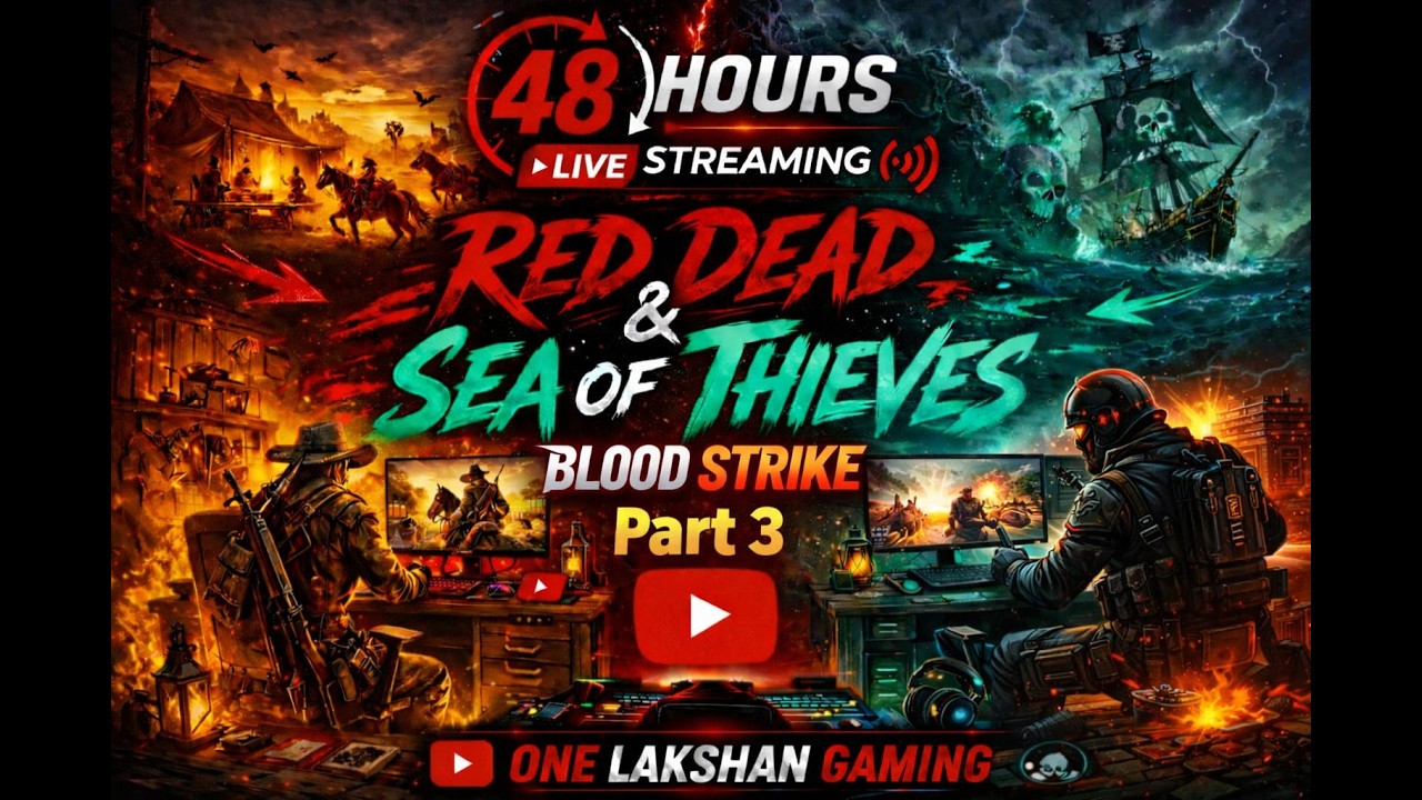 මේක ඉවර වෙන්නේ නැද්ද? 🤯 | 48 Hours LIVE Challenge | Part 3 | Lakshan Gaming”