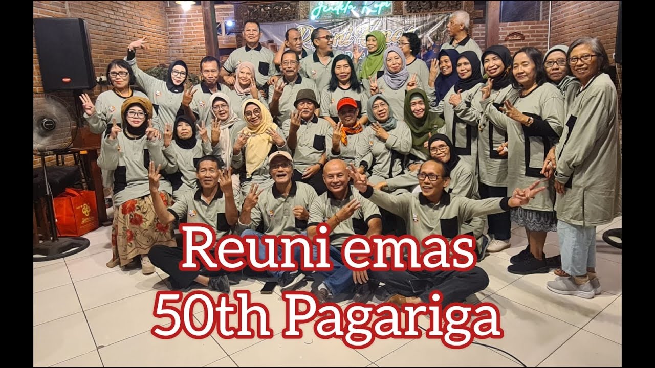 50th PAGARIGA '75  [REUNI EMAS ALUMNI SMP NEGERI 3 KEDIRI ANGKATAN 75]