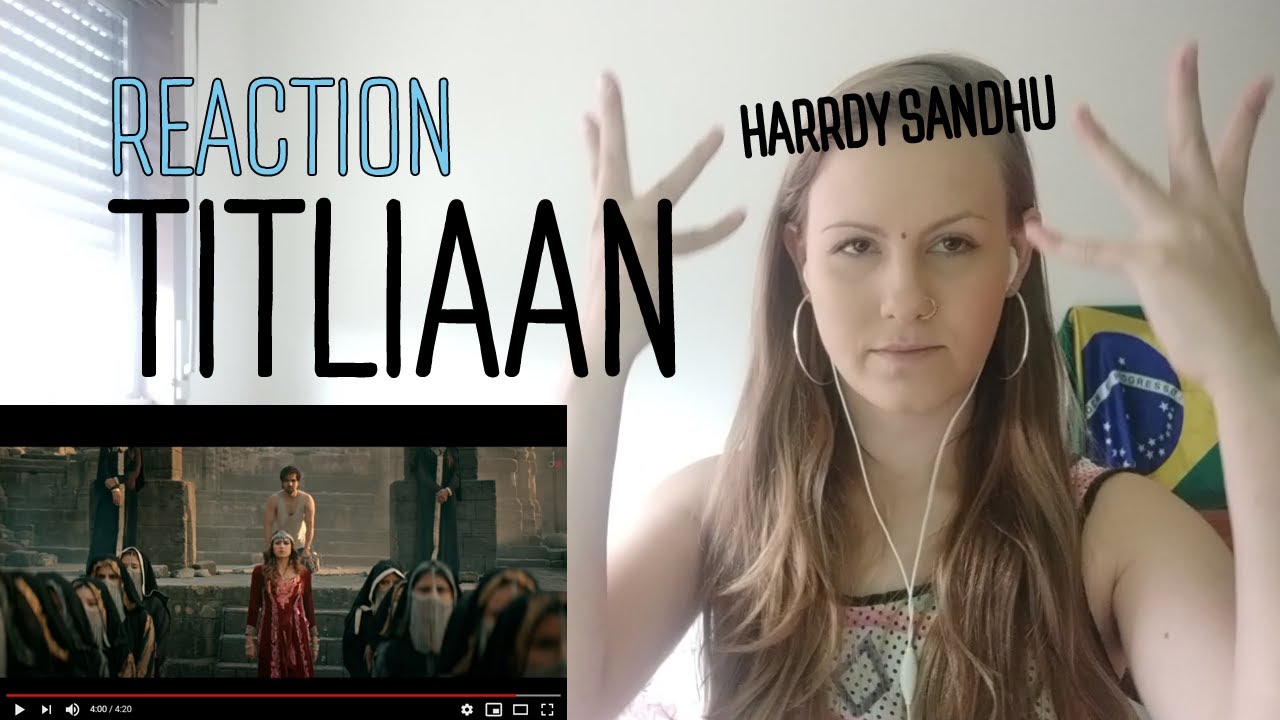 TITLIAAN Foreigner Reaction | Harrdy Sandhu and Sargun Mehta