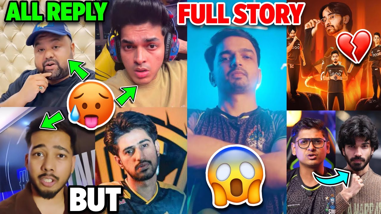 This Matter is SERIOUS🥶 Quit BGMI🚨 All reply - GodLike & S8uL🥵 8Bit Goldy, Scout,Jonathan,Mazyislive
