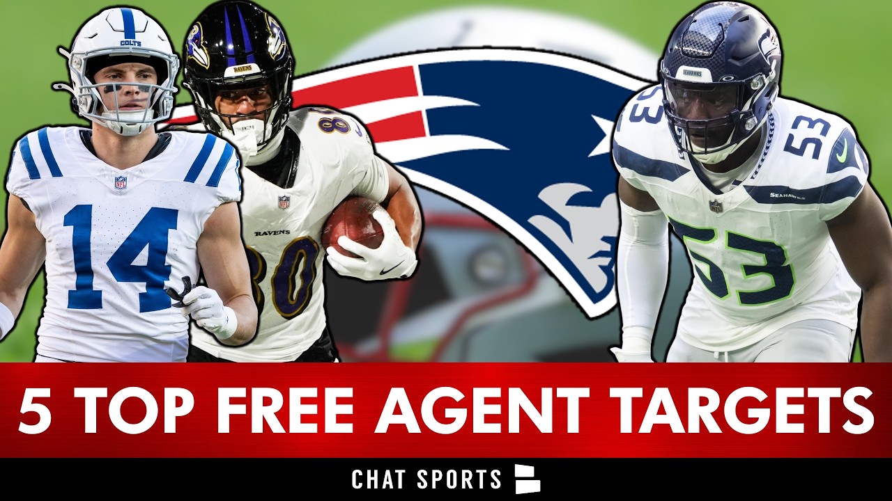 5 BIG-NAME Players New England Patriots Could Sign During 2026 NFL Free Agency