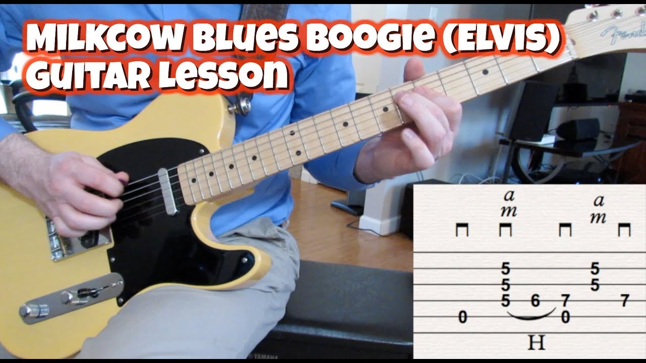 Milkcow Blues Boogie (Guitar Lesson with Tabs)