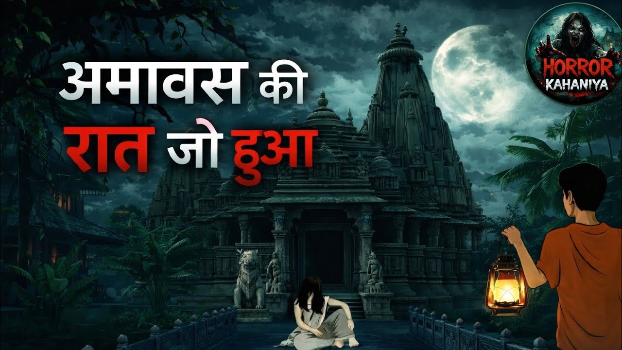 उस रात मंदिर में जो दिखा… कोई आज तक नहीं भूल पाया 😨 || HORROR MOVIE 🎥  #indianhorror #bhootkikahani