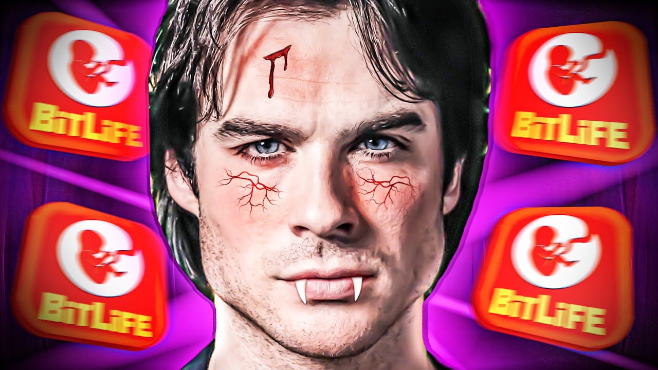 I BECAME DAMON SALVATORE IN BITLIFE!