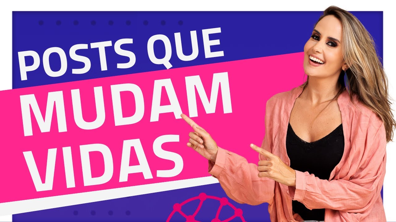 Ela MUDOU DE VIDA com DESIGN DE POSTS