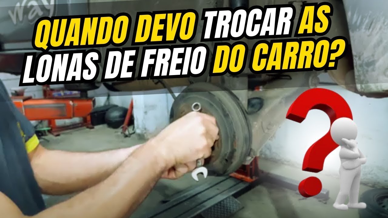 Como Saber a hora certa de trocar as LONAS DE FREIO do seu Carro!
