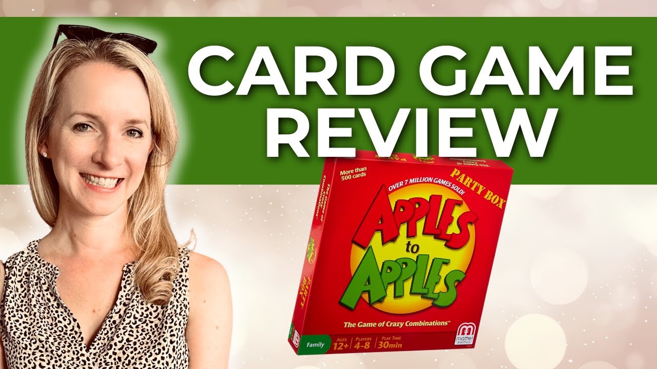 Apples to Apples Party Box Game Review | Group Card Game