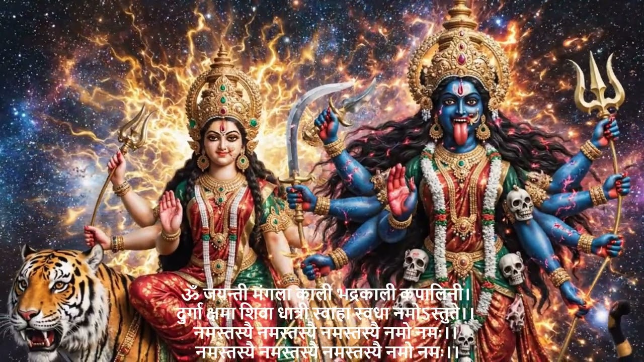 ॐ जयंती मंगला काली मंत्र 108 times🌸| Maha Kali Mantra |#mahakali #mantra #chanting