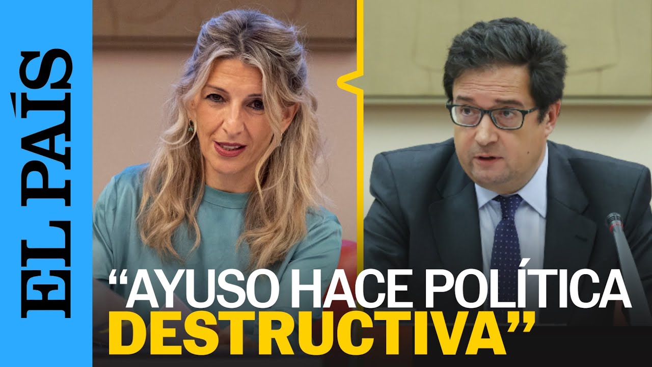 POLÍTICA | Las reacciones en el Gobierno a la negativa de AYUSO a acudir a Moncloa | EL PAÍS
