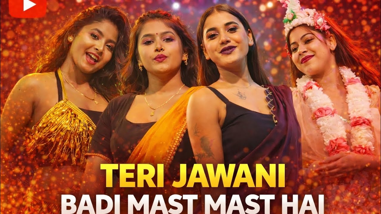 Teri Jawani Badi Mast Mast Hai💃Hindi Hit song Dance Hungama💃4K_Video💃4K DANCE VIDEO💃Aktar dance grup
