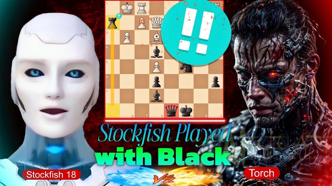 Can Stockfish 18 (World's No 1) DEFEAT Torch (World's No 2) with Black Pieces in Chess? | Chess