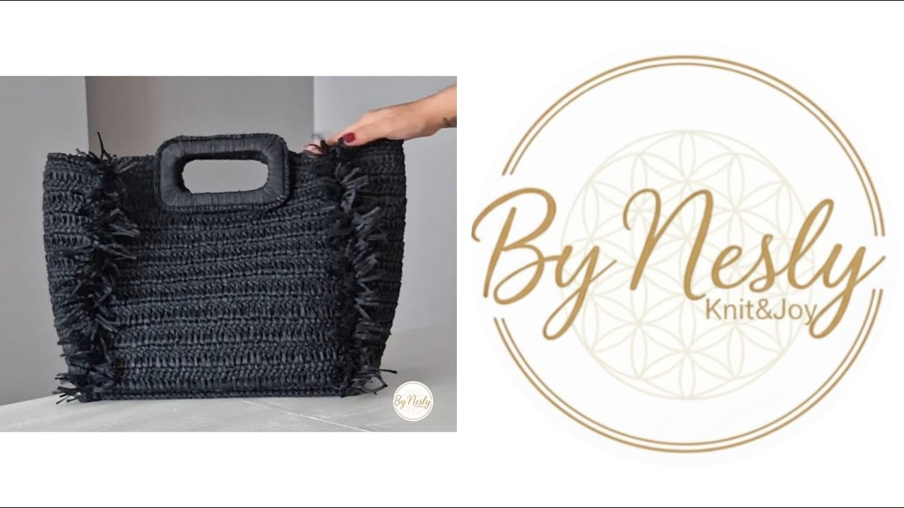 Raffia Çanta Yapımı | Kolay Tekniklerle Harika Sonuç 🖤